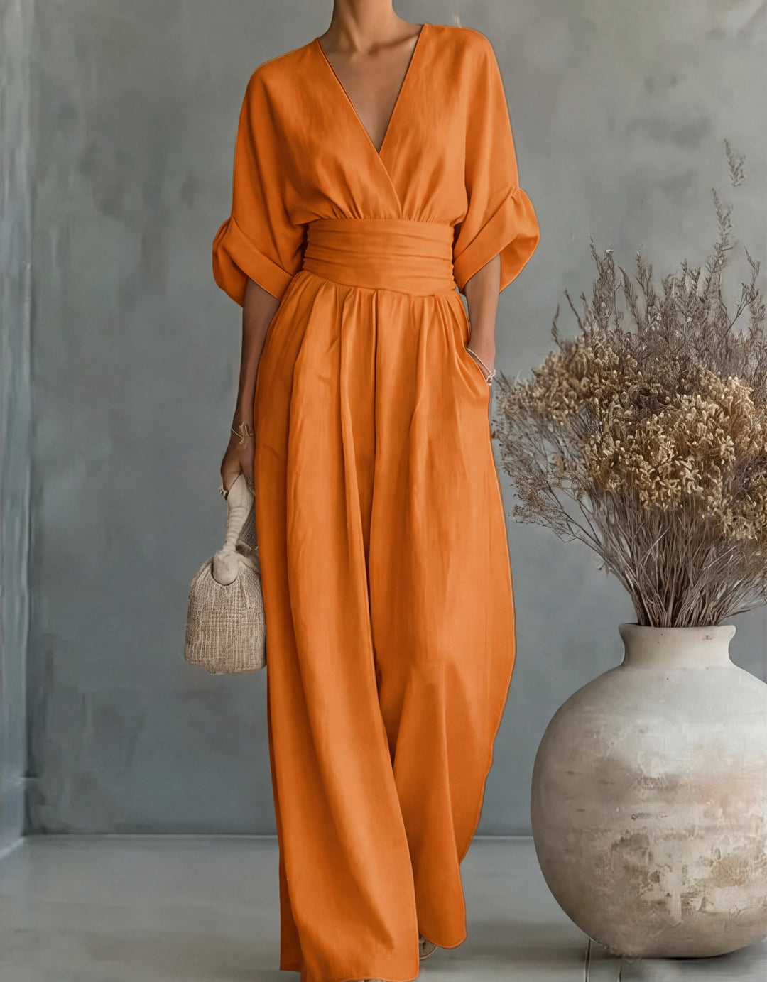 Genevieve | Elegant Wide-Leg Jumpsuit