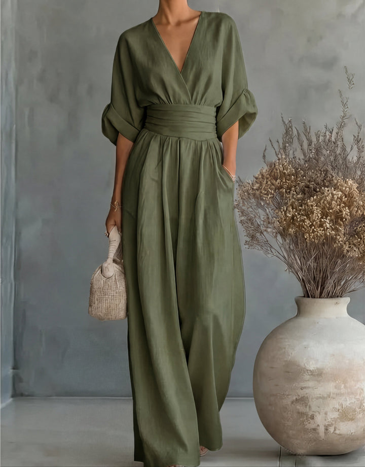 Genevieve | Elegant Wide-Leg Jumpsuit