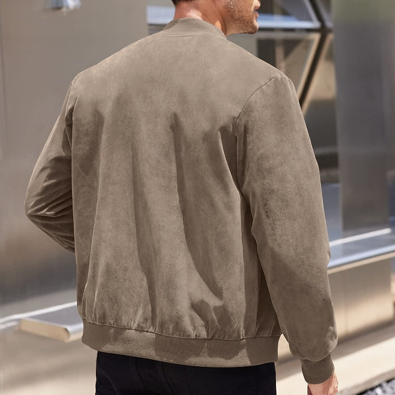 Lincoln | Stand-Collar Zip Jacket