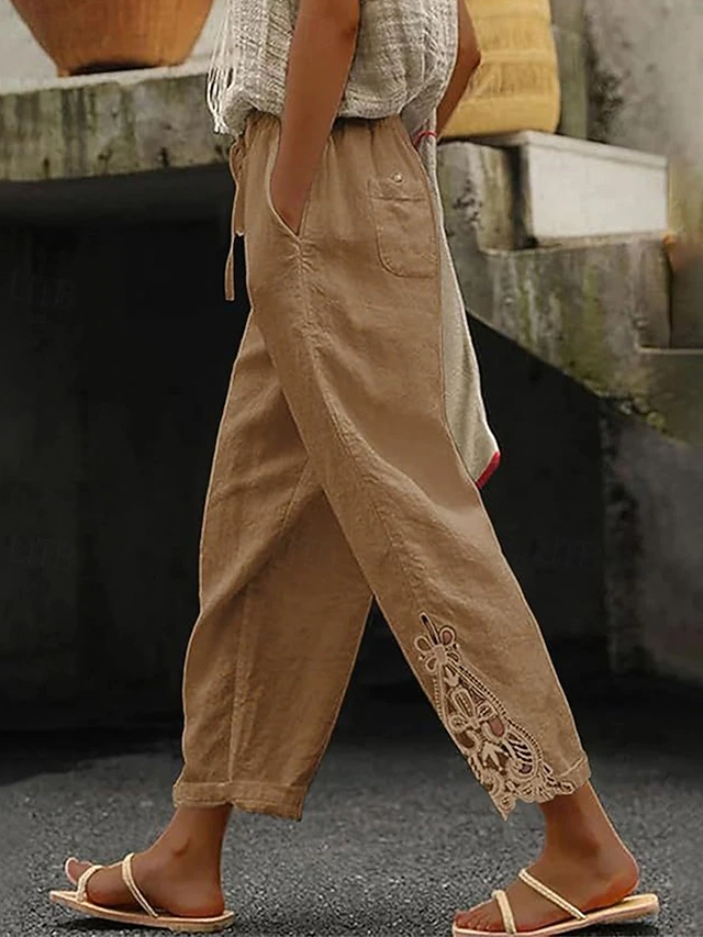 Rosalyn | Relaxed Cropped Trousers