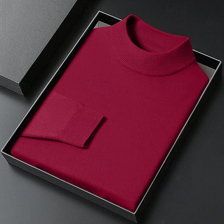 Winston | Refined Mock Neck Jumper