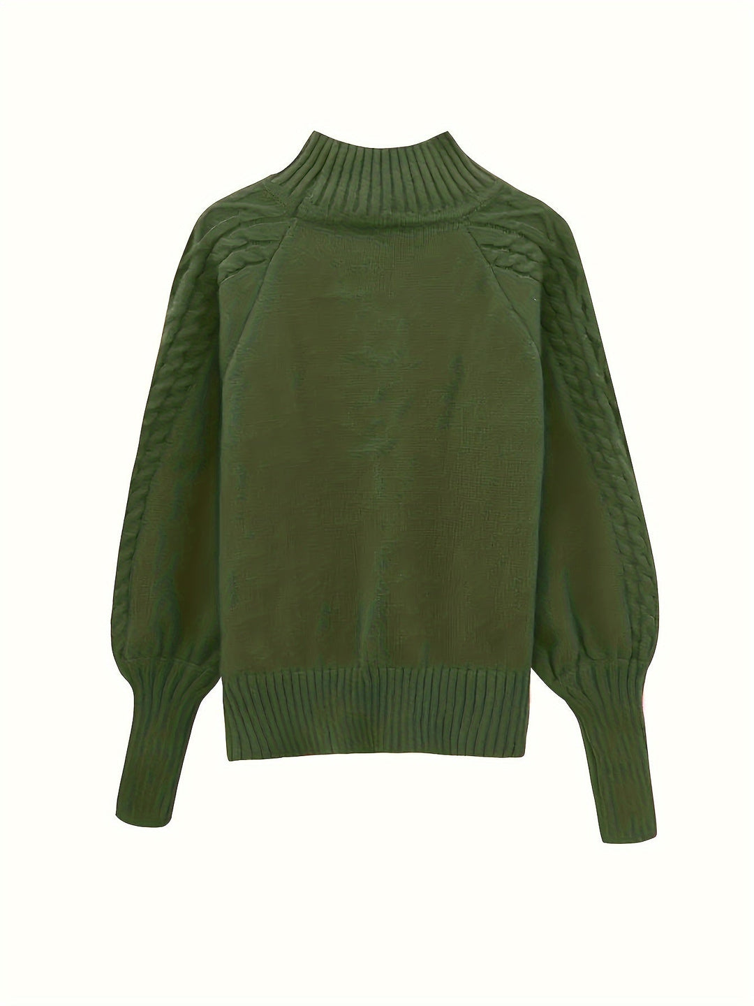 Eloise | Textured Half-Collar Jumper
