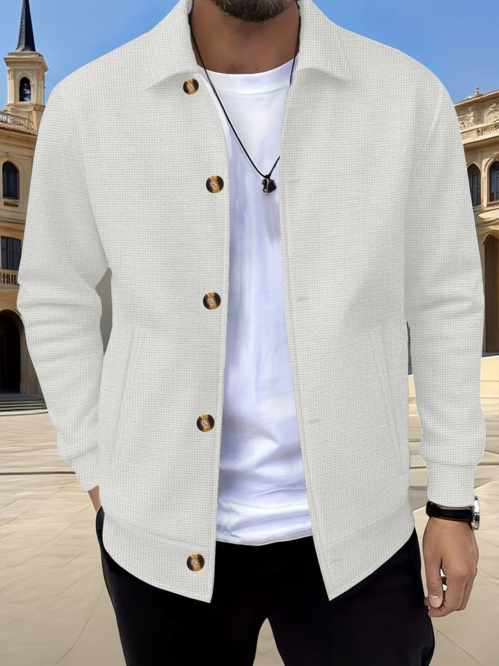 Foster | Textured Button-Up Jacket