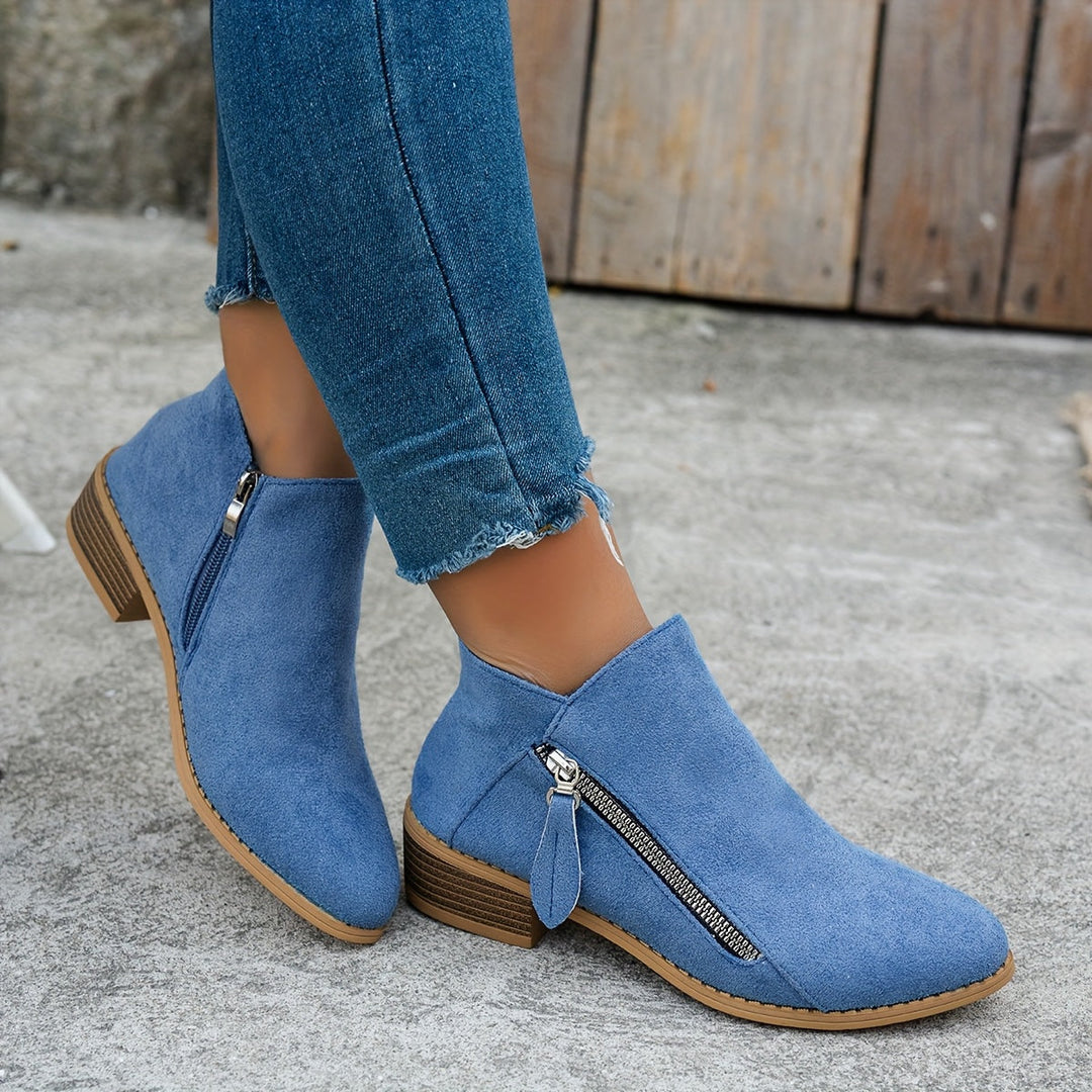 Bianca | Everyday Side-Zip Ankle Boots