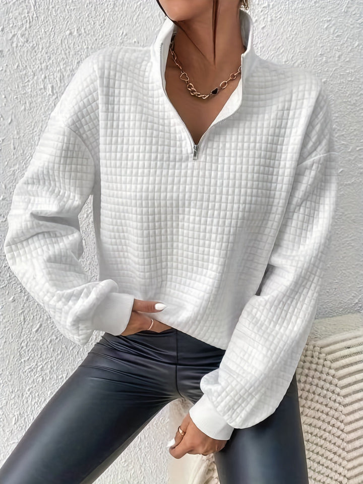 Susanna | Relaxed Quarter-Zip Pullover