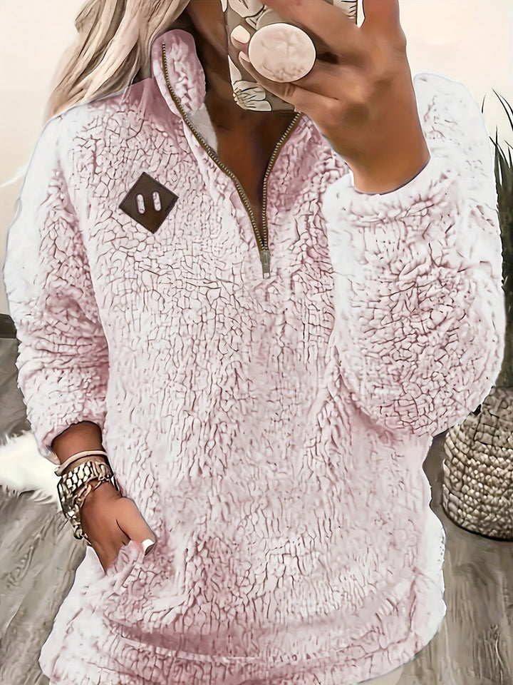 Renee | Cozy Half-Zip Pullover