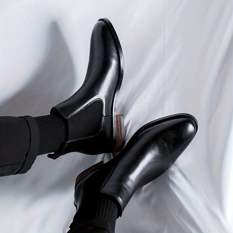 Ashford | Refined Pointed-Toe Chelsea Boots