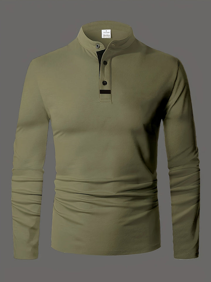 Jasper | Refined Long-Sleeve Henley