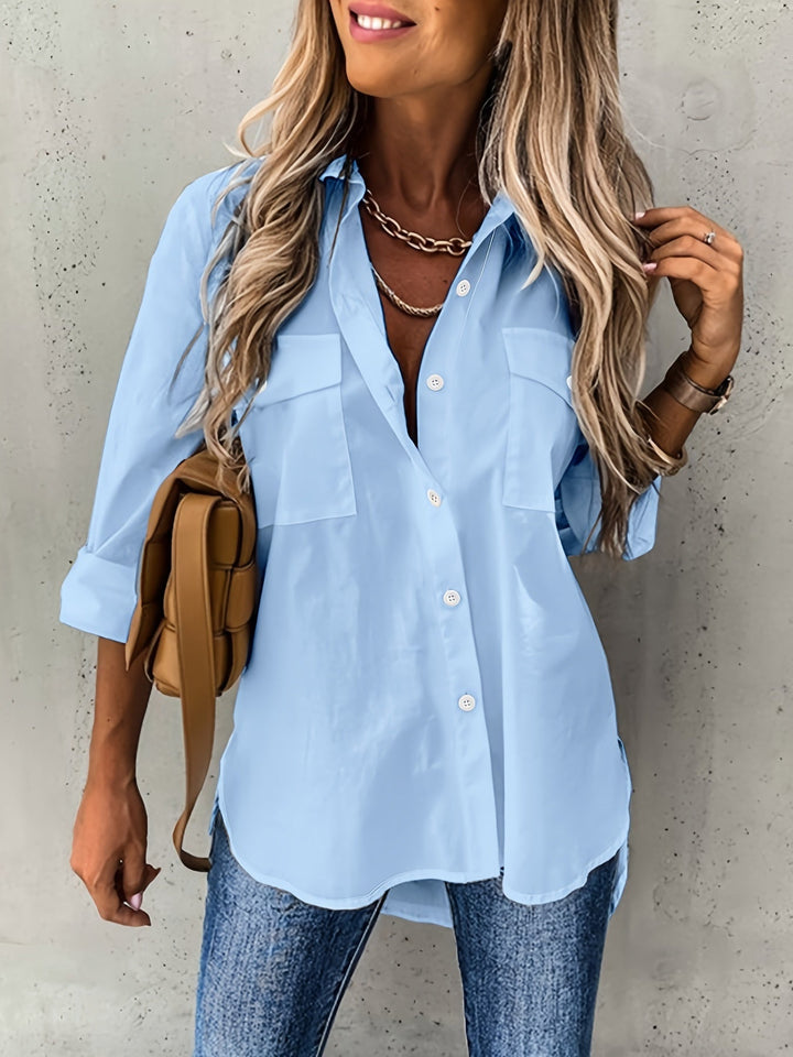 Katherine | Relaxed Button-Front Shirt