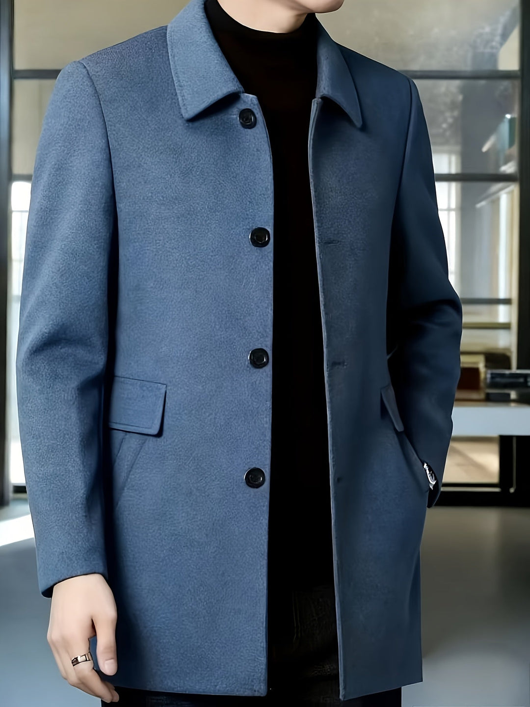 Gerard | Refined Single-Breasted Overcoat