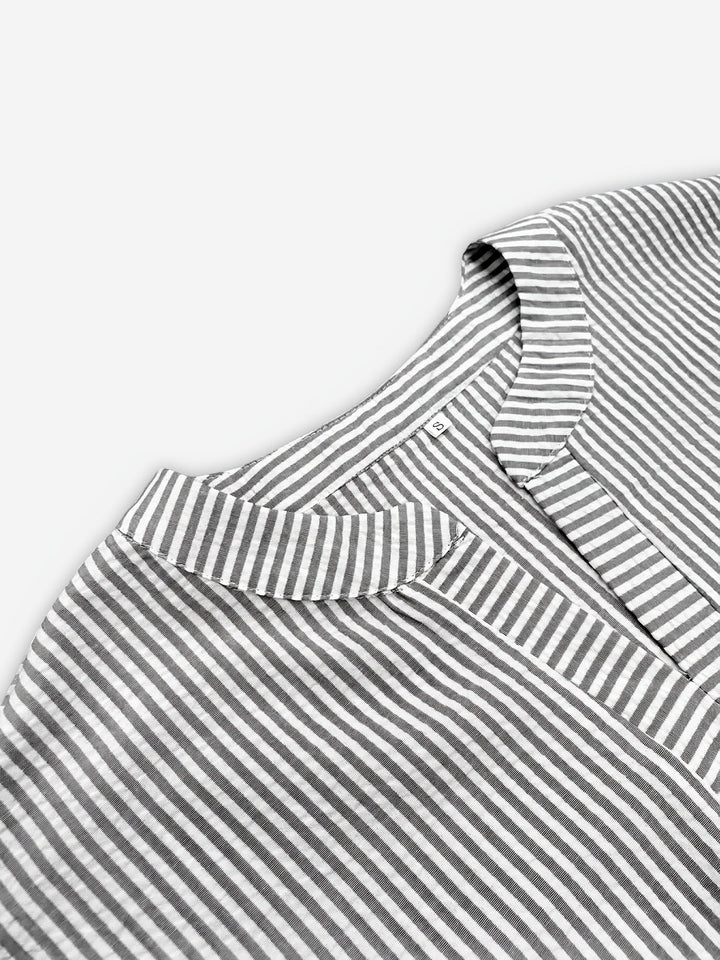 Marina | Breezy Striped Beach Cover-Up