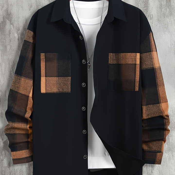 Hartley | Colour-Block Pocket Shirt