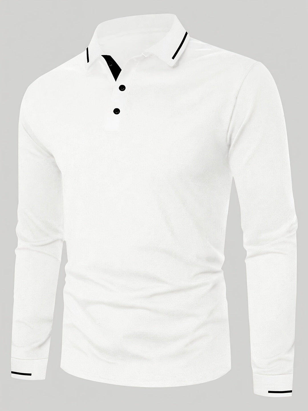 Dalton | Refined Long-Sleeve Polo Shirt