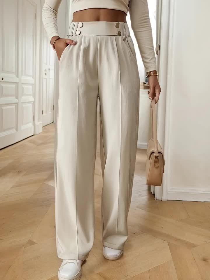 Renata | Tailored High-Waist Trousers