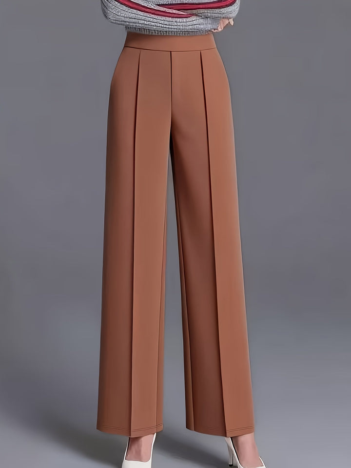 Claudia | High-Waisted Wide-Leg Trousers