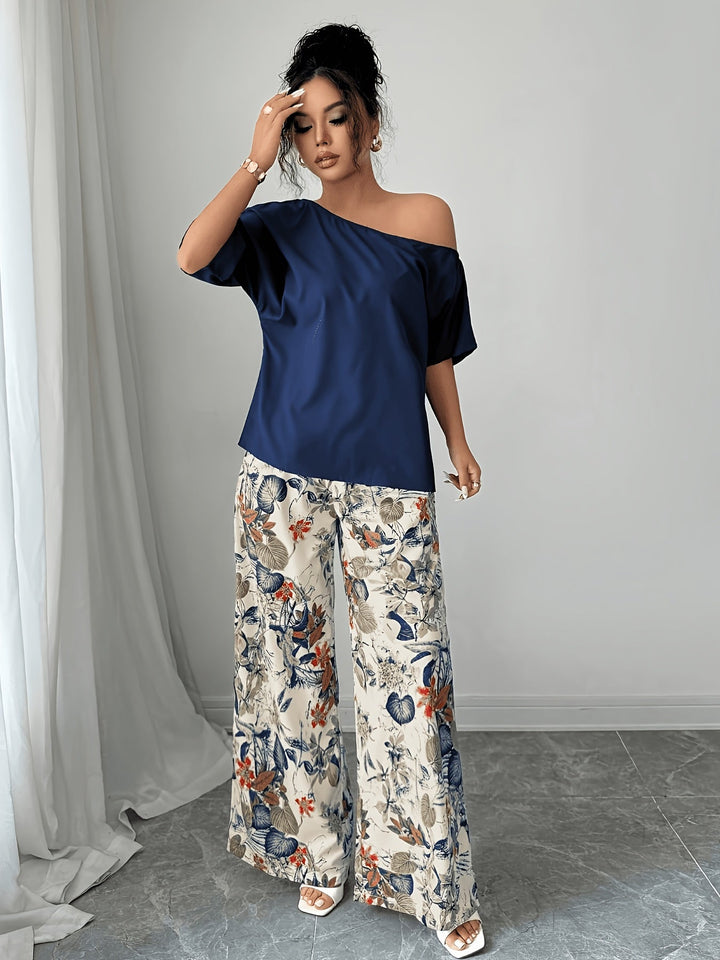 Estella | Off-Shoulder Two-Piece Set