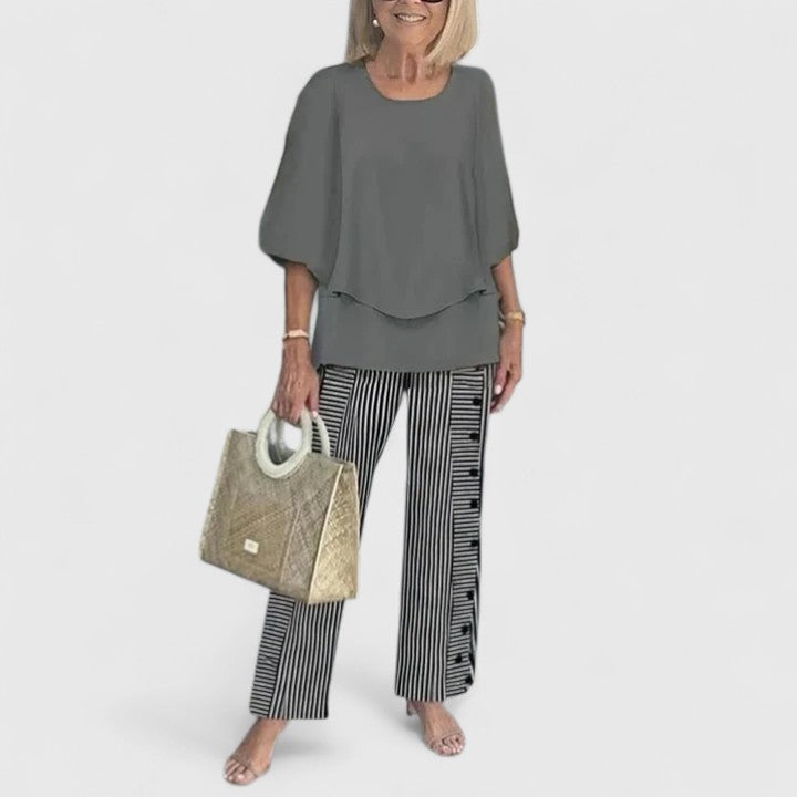 Jennifer | Sophisticated Loose Two-Piece Set