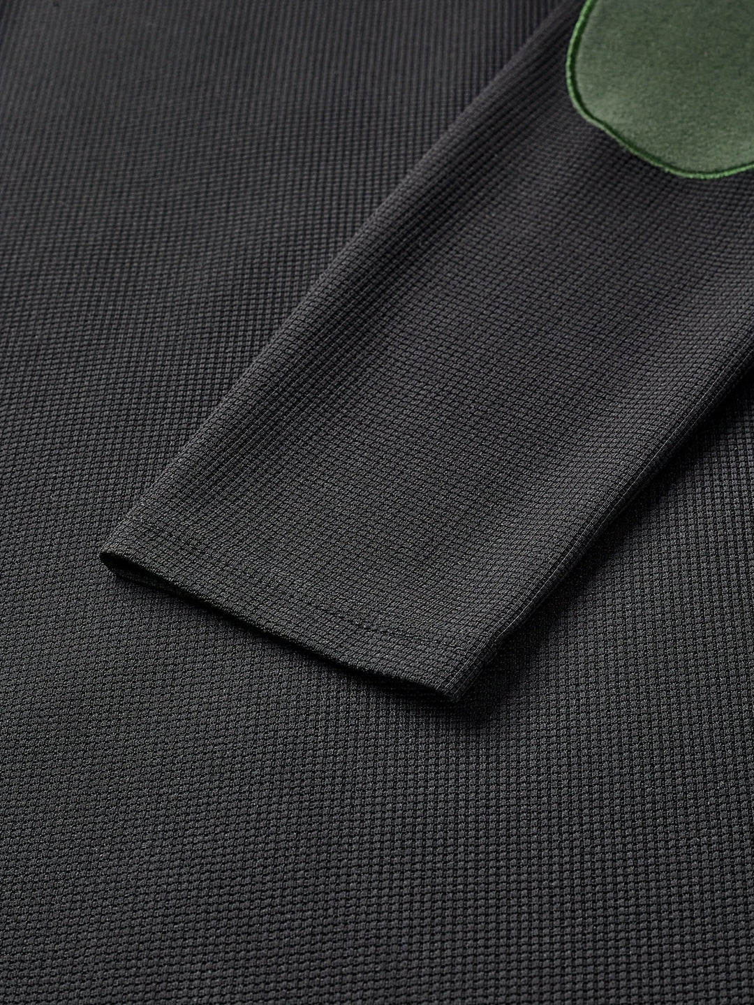 Rory | Textured Colour-Block Quarter-Zip Pullover