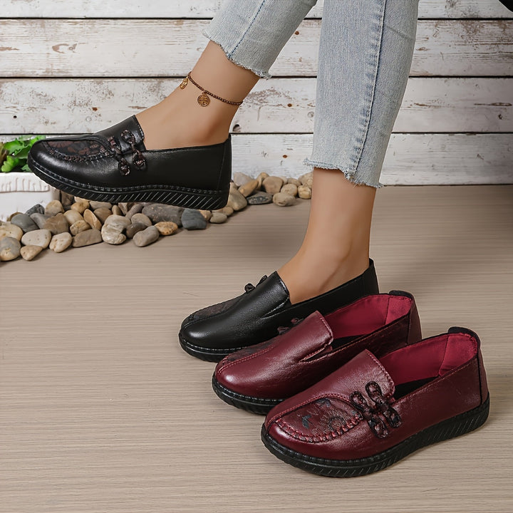 Geraldine | Cushioned Slip-On Loafers