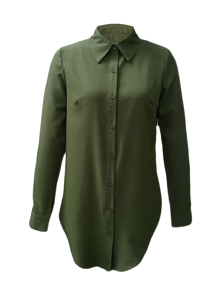 Quinn | Refined Button-Front Blouse