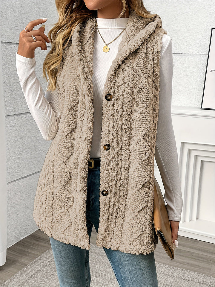 Lorna | Cozy Hooded Sleeveless Vest