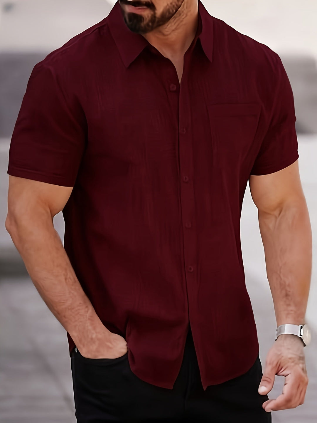 Emmett | Relaxed Short-Sleeve Shirt