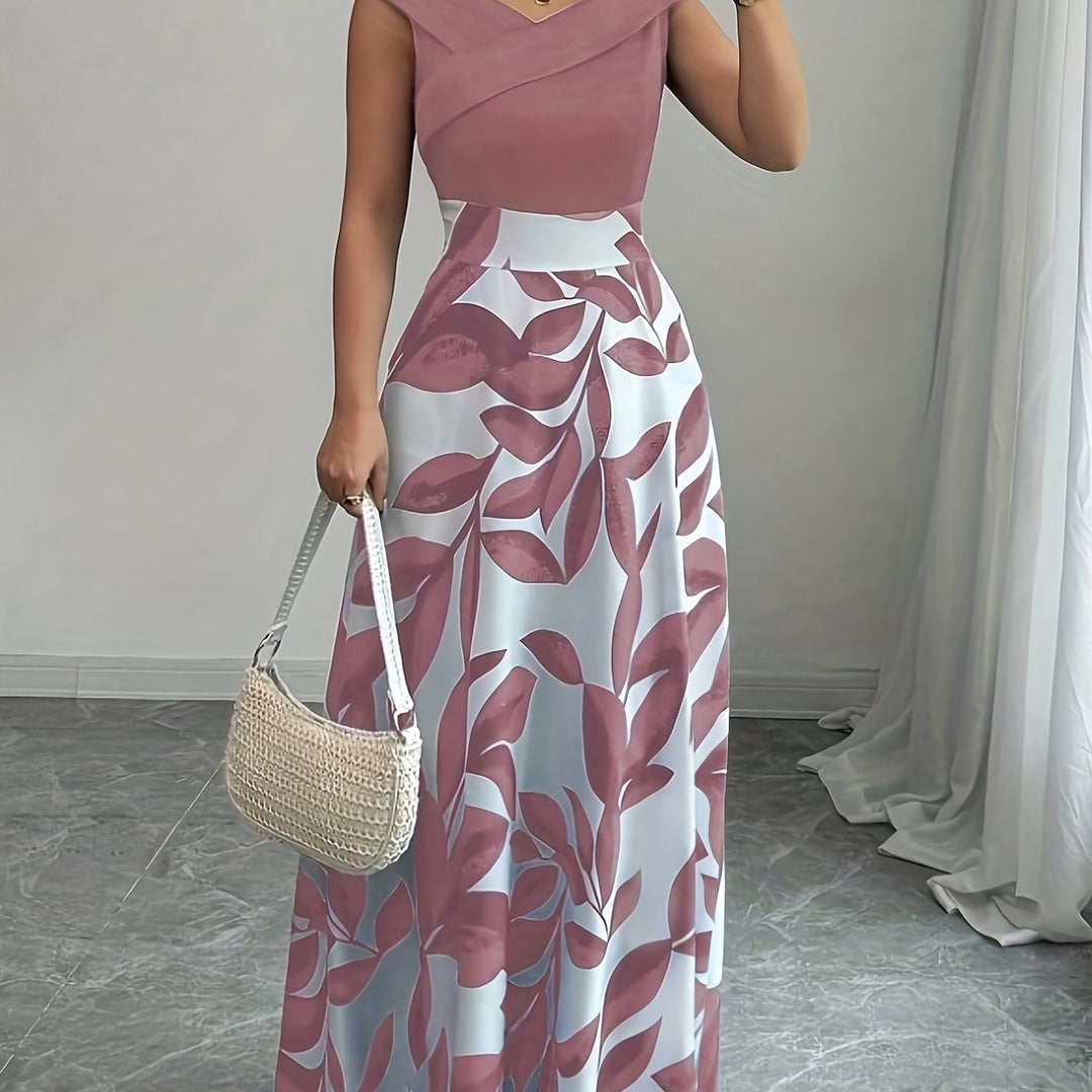 Lucille | Elegant Floral Maxi Dress