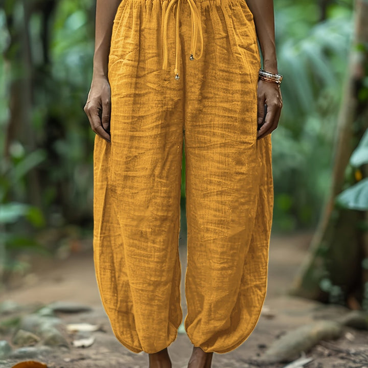 Marjorie | Relaxed Drawstring Lantern Trousers