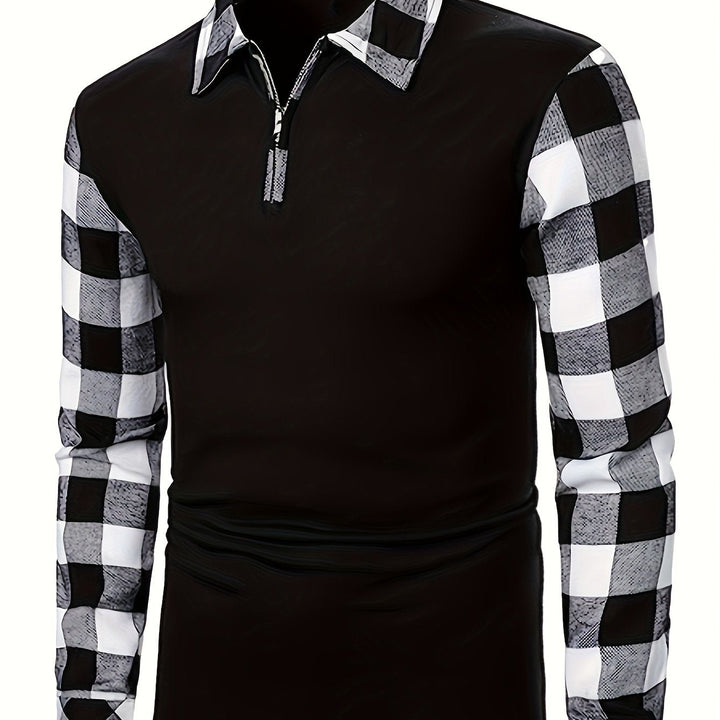 Baxter | Half-Zip Contrast Shirt