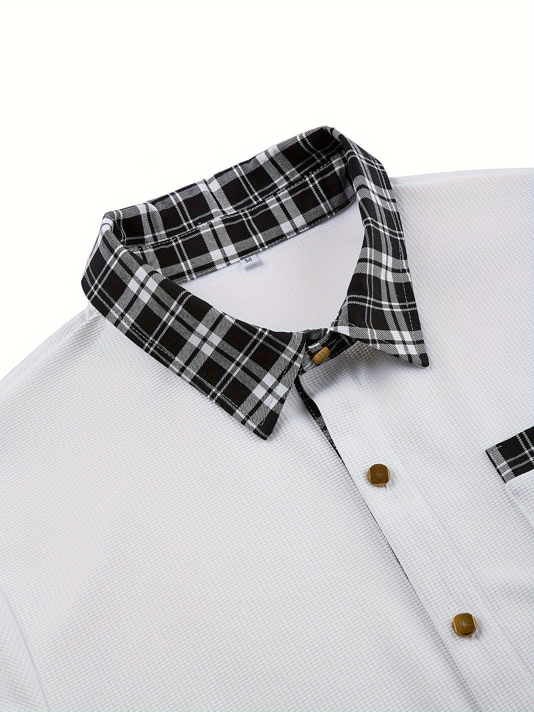 Bradley | Textured Contrast Shirt