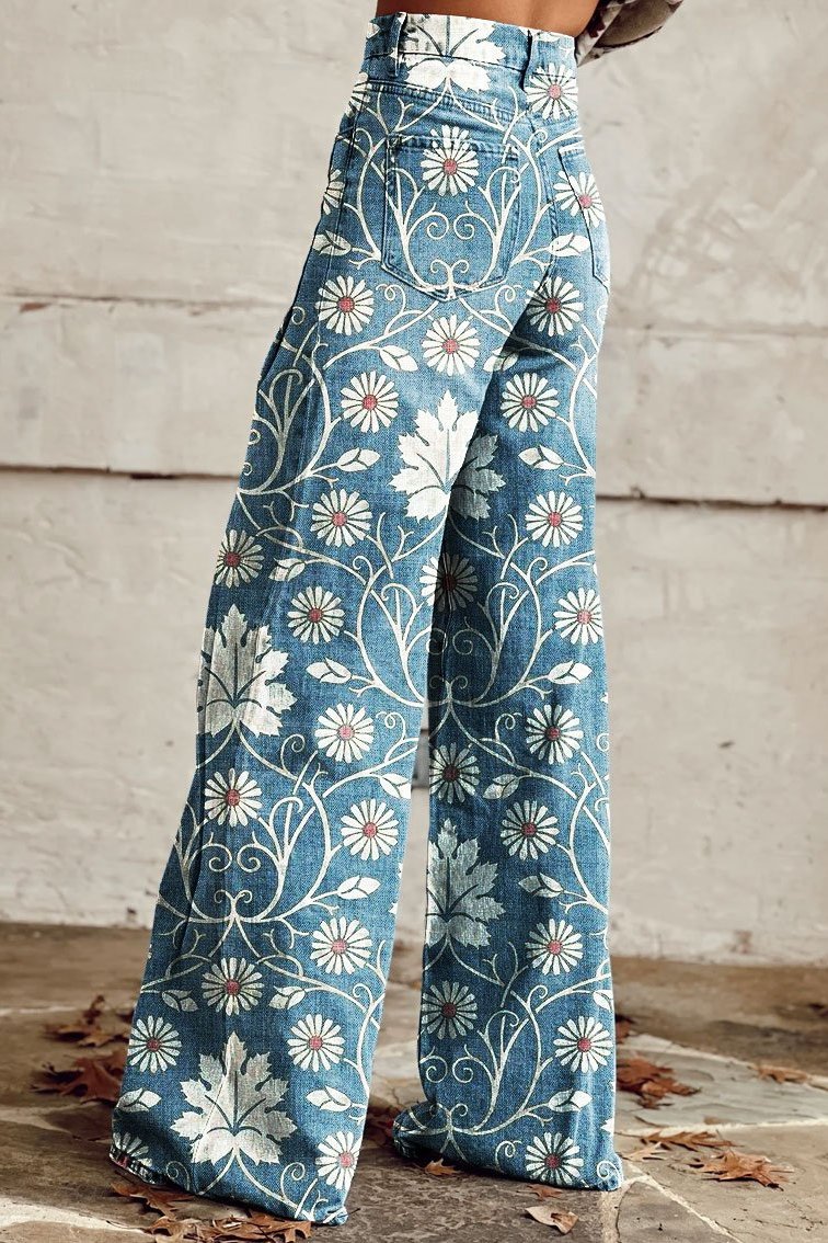 Kathleen | Classic Retro Boho Chic Trousers