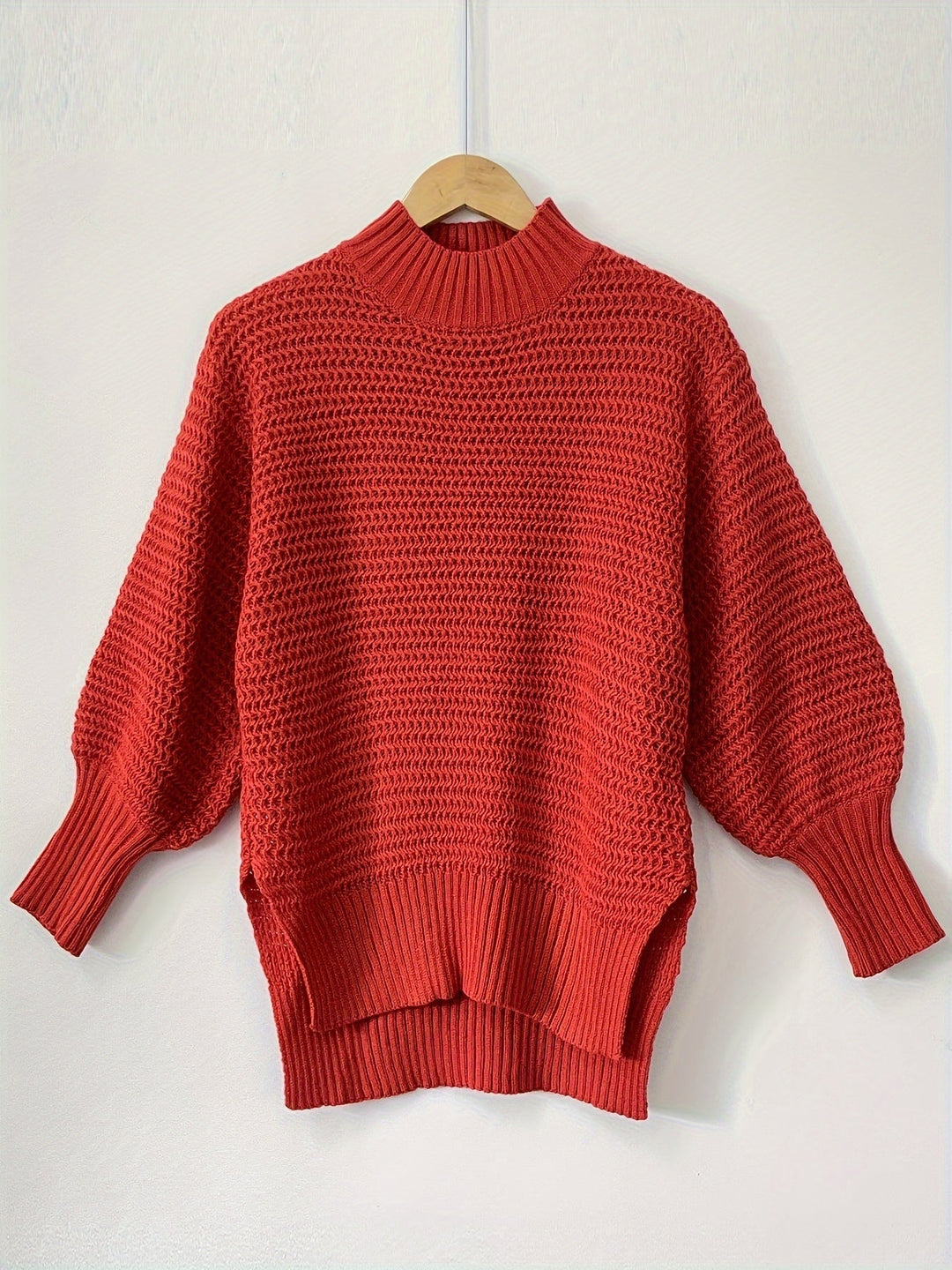 Evangeline | Textured High-Low Jumper