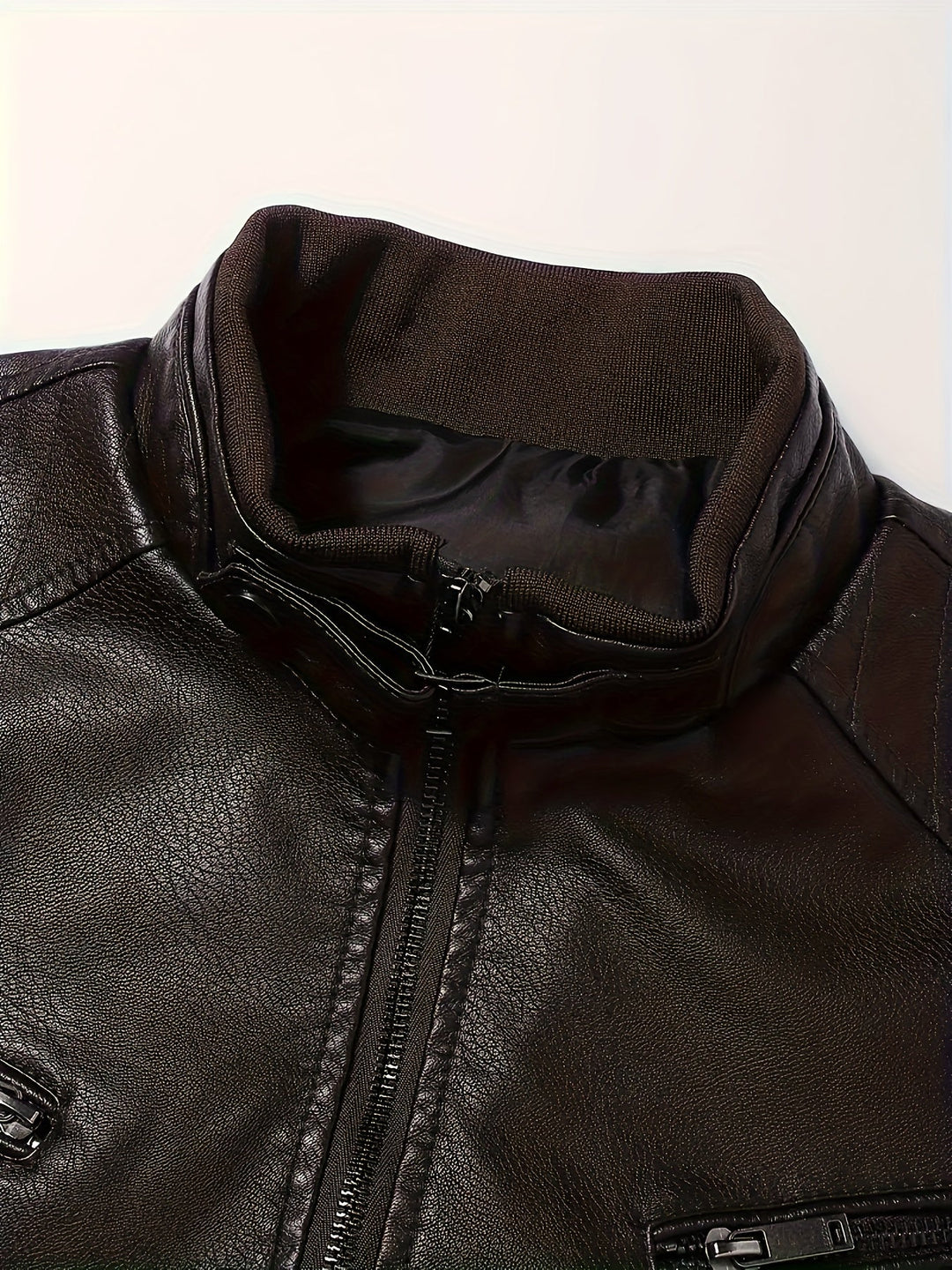 Tobias | Classic Stand-Collar Moto Jacket