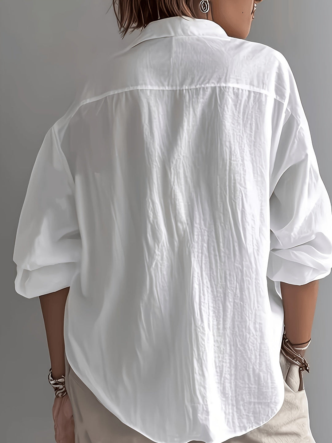 Freya | Relaxed Collared Blouse