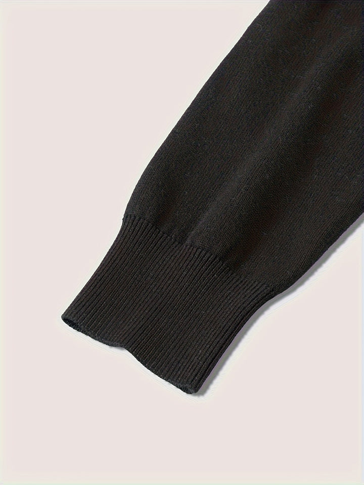 Donovan | Refined Quarter-Zip Polo Jumper