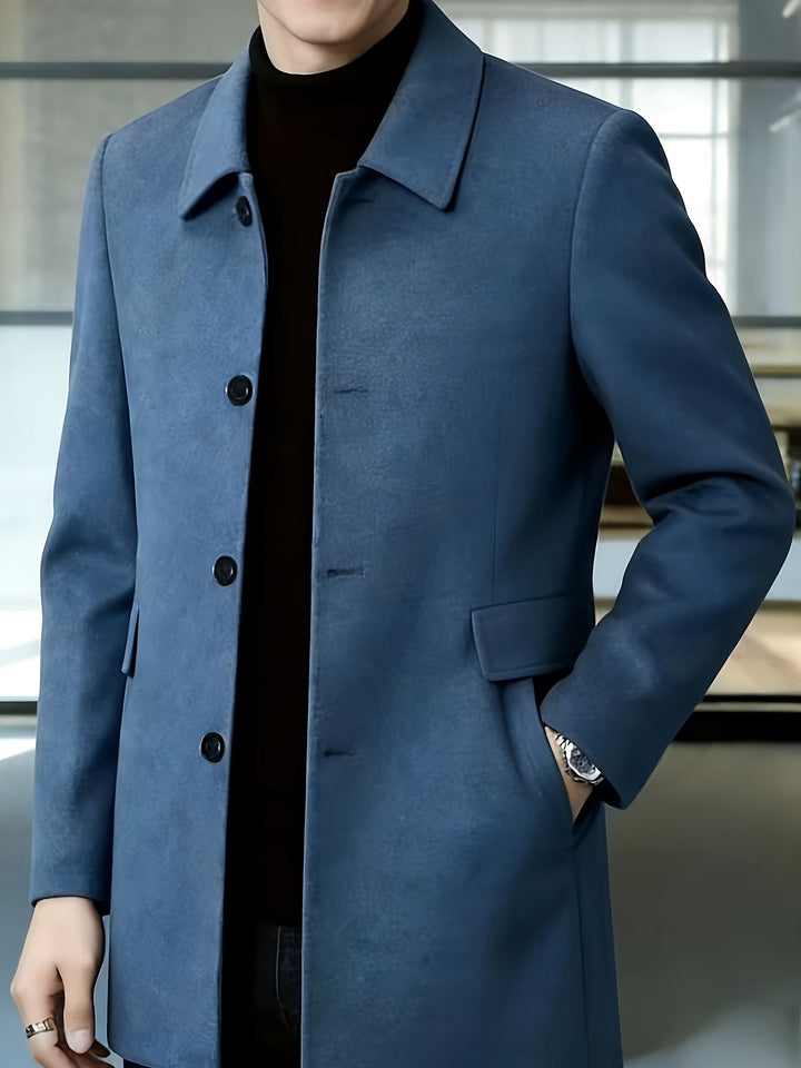 Gerard | Refined Single-Breasted Overcoat