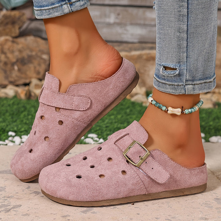 Marion | Buckle-Detail Slip-On Clogs