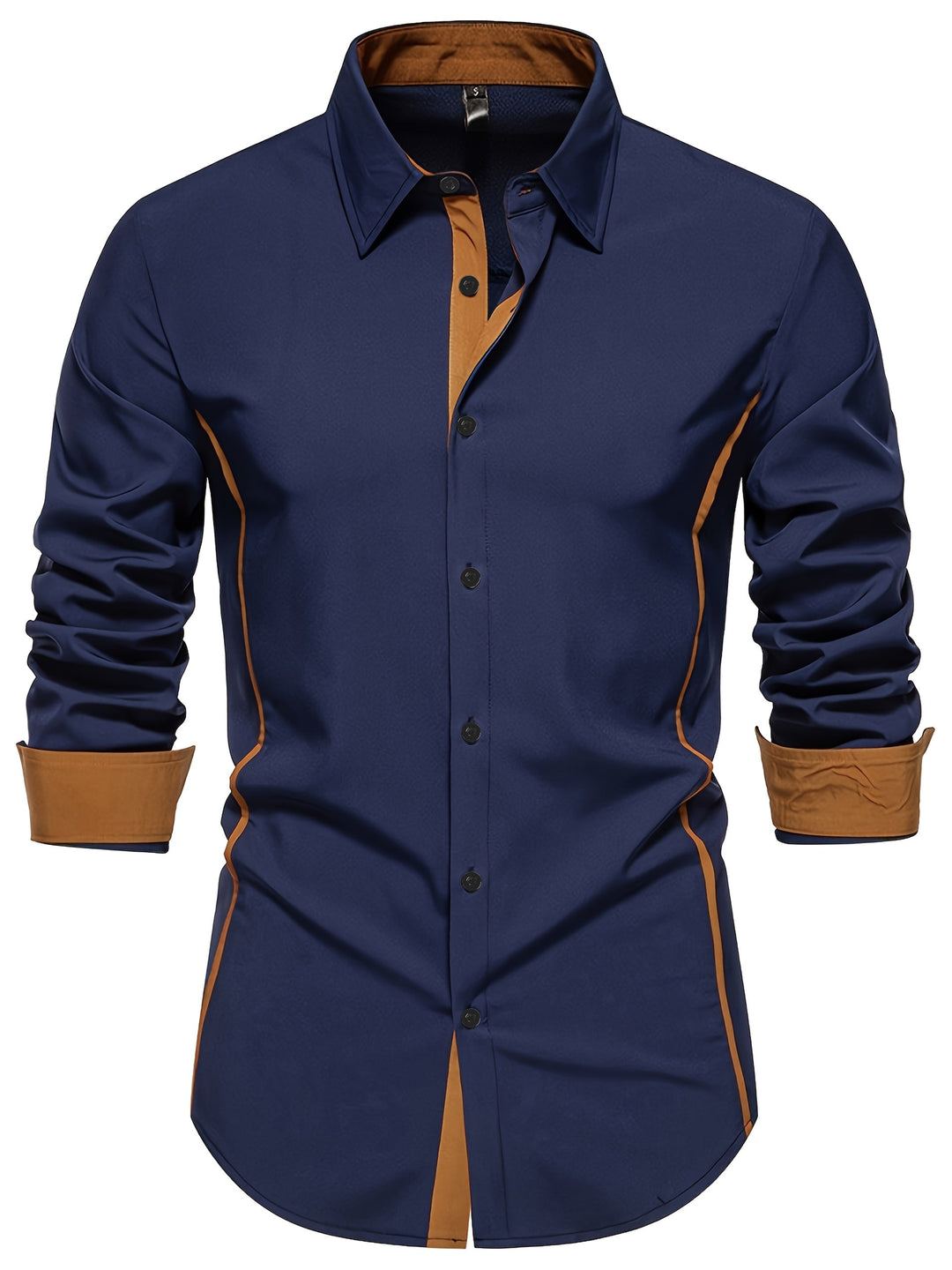 Graham | Contrast-Trim Slim Shirt