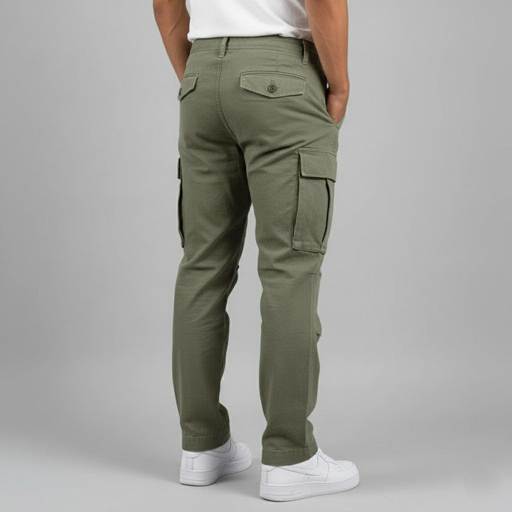 Spencer | Relaxed Fit Cargo Trousers with Side Pockets