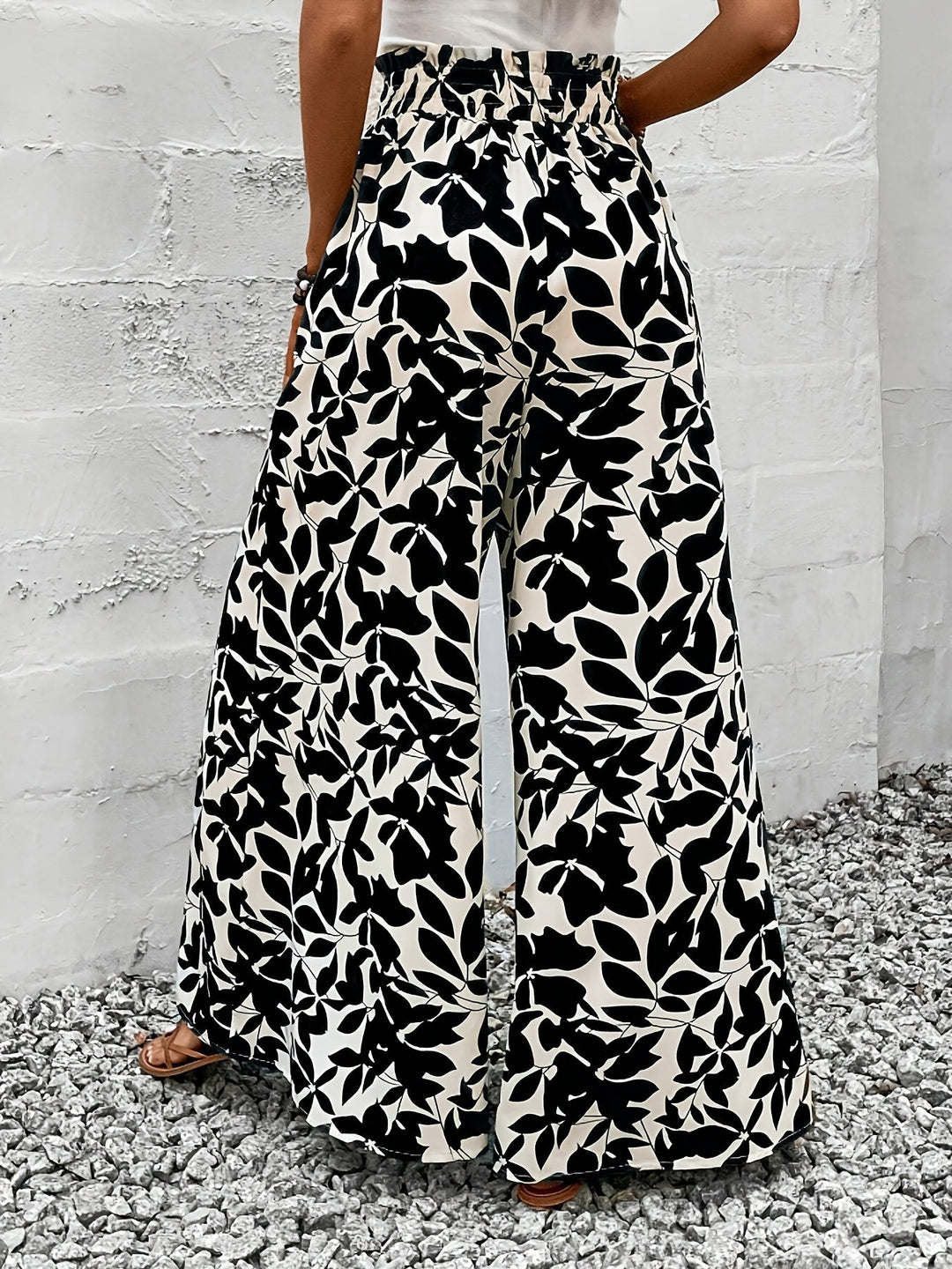 Lindsey | Flowing Wide-Leg Trousers