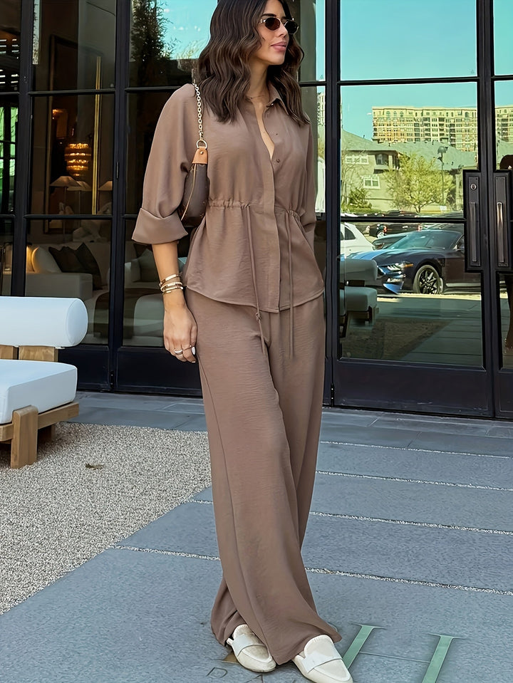 Lorraine | Relaxed Wide-Leg Set