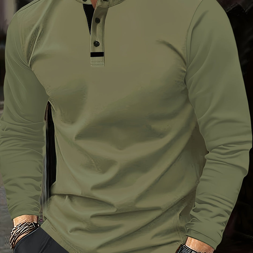 Jasper | Refined Long-Sleeve Henley