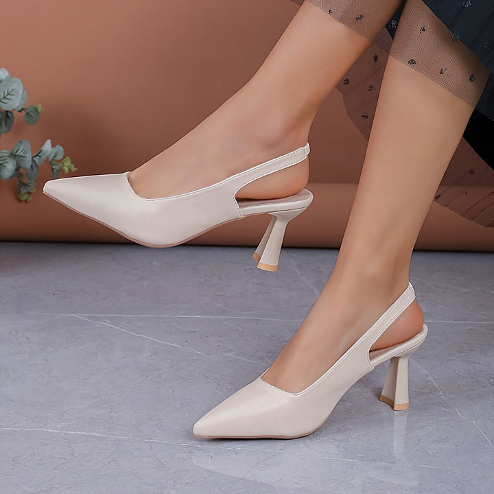 Sophia | Elegant Slingback Pointed Heels