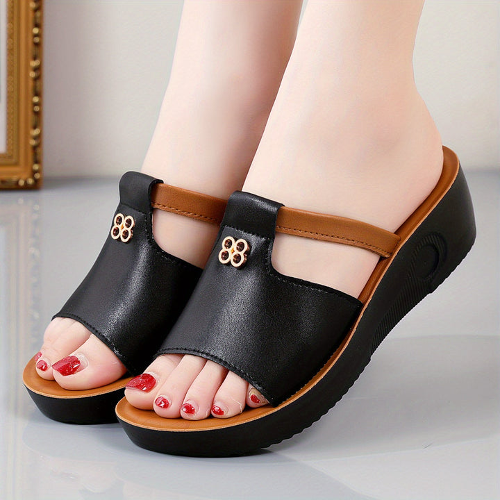 Eleanor | Comfort Wedge Sandals