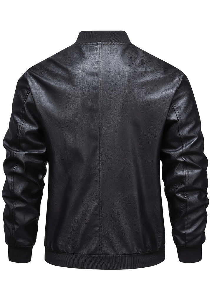 Dalton | Refined Zip-Up Bomber Jacket