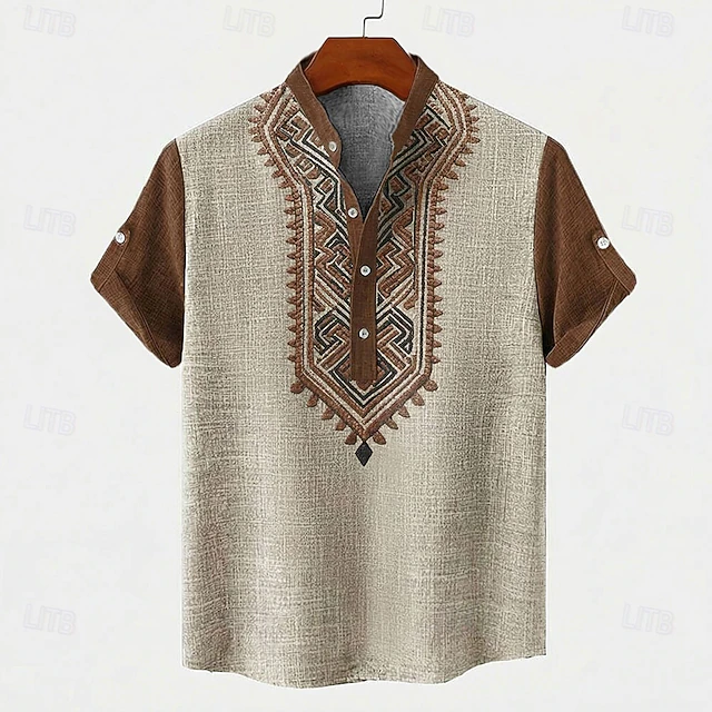 Sebastian | Embroidered Vintage Shirt