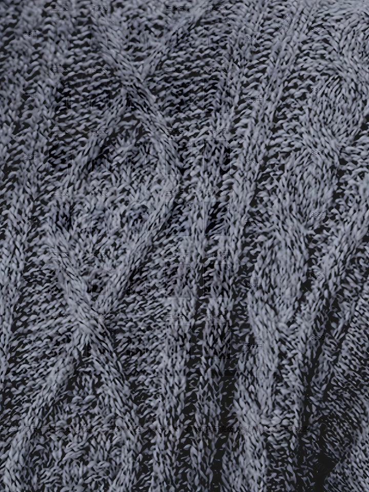 Walter | Textured Full-Zip Cardigan