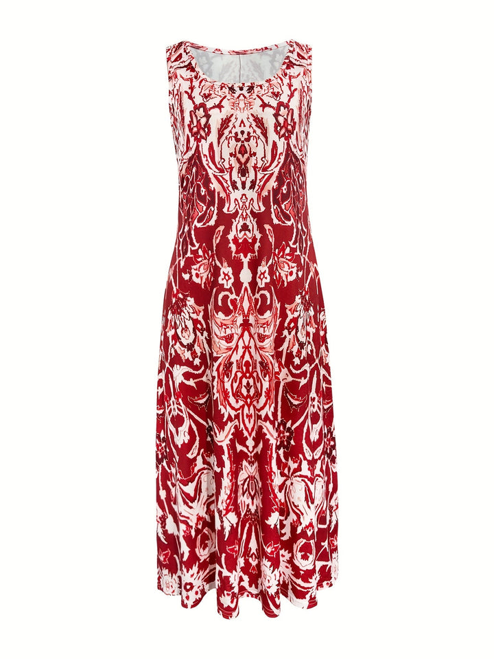 Odette | Flowing Floral Maxi Dress
