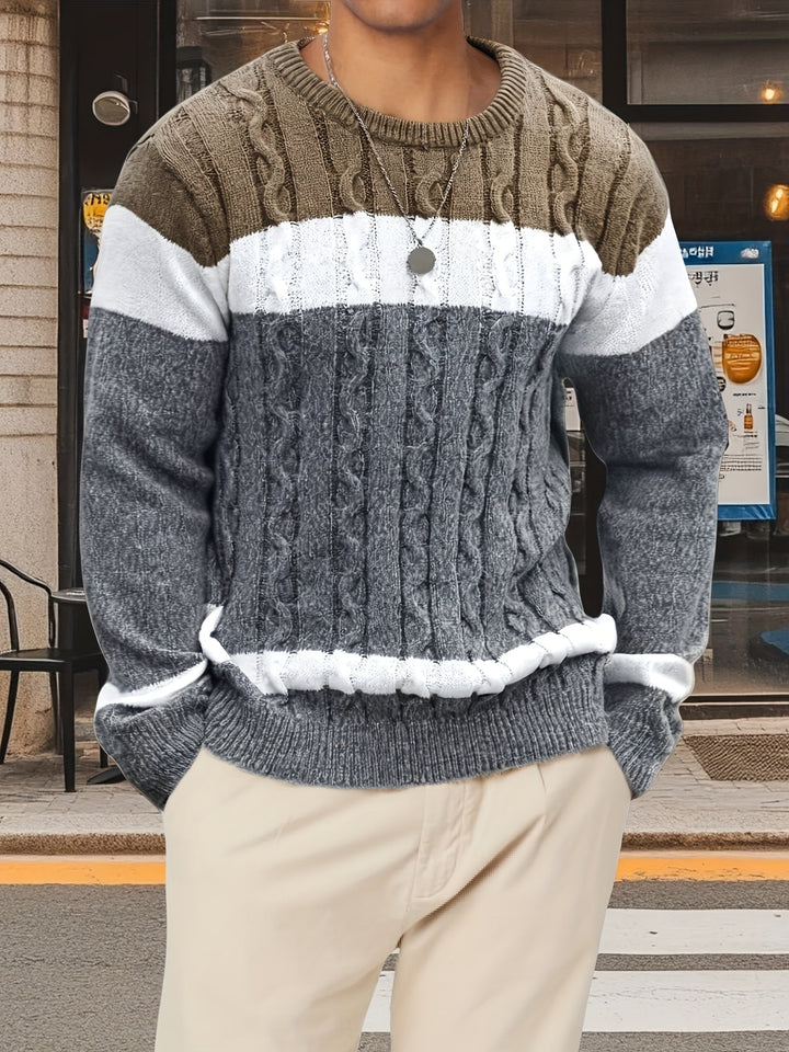 Mason | Classic Cable-Knit Pullover