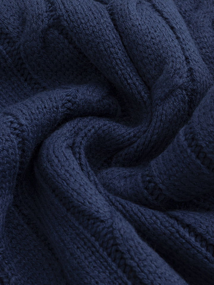 Walter | Shawl Collar Cable Knit Cardigan